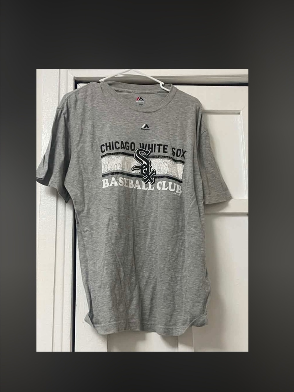 Majestic Gray Chicago White Sox Graphic Tee